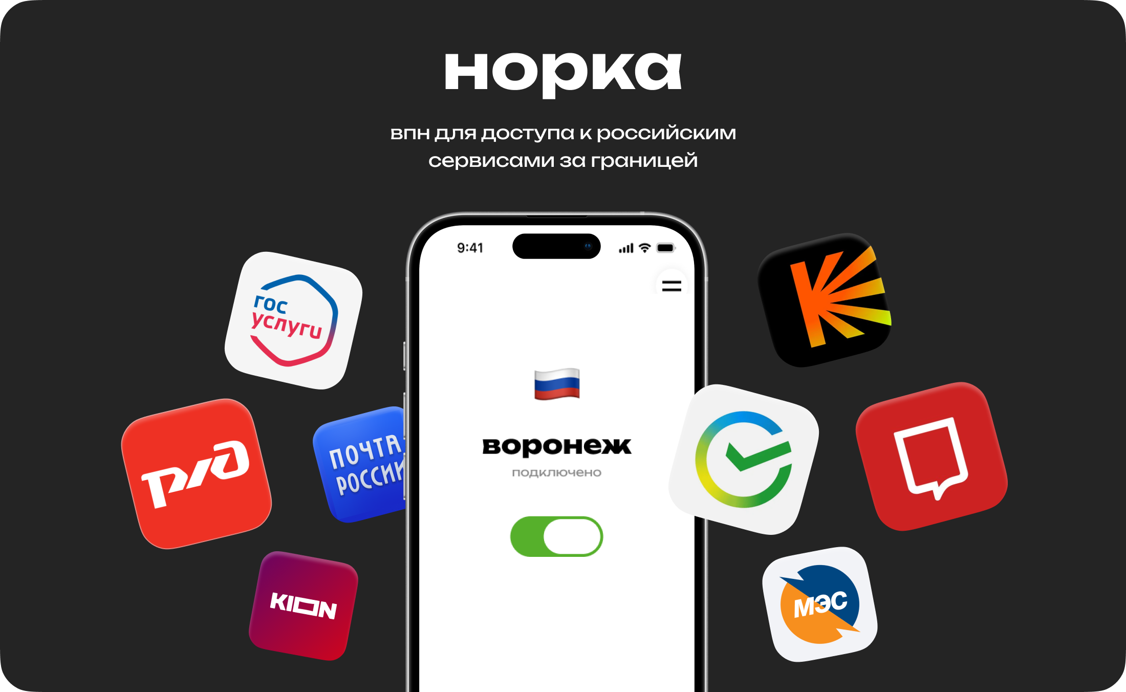 Норка VPN для доступа к МЭШ Дневник за границей