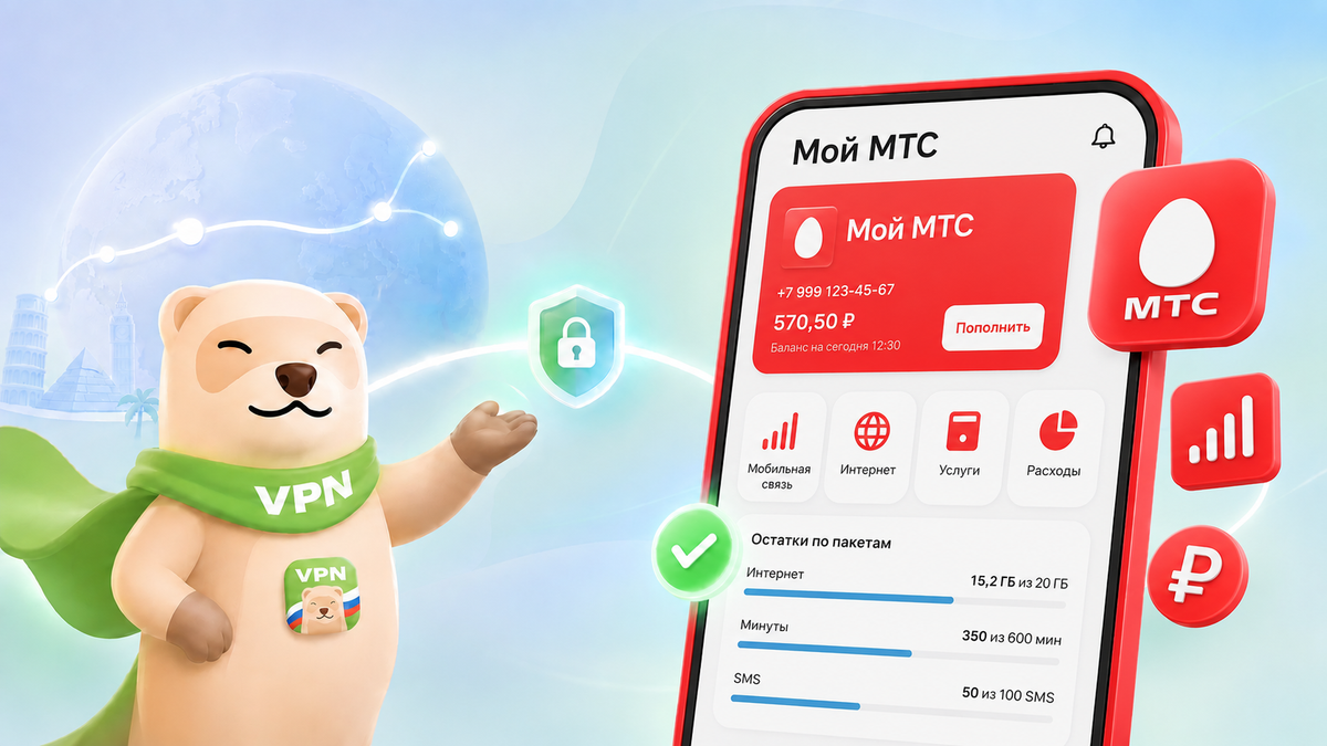 Как пользоваться приложением Мой МТС за границей в 2026 году📱
