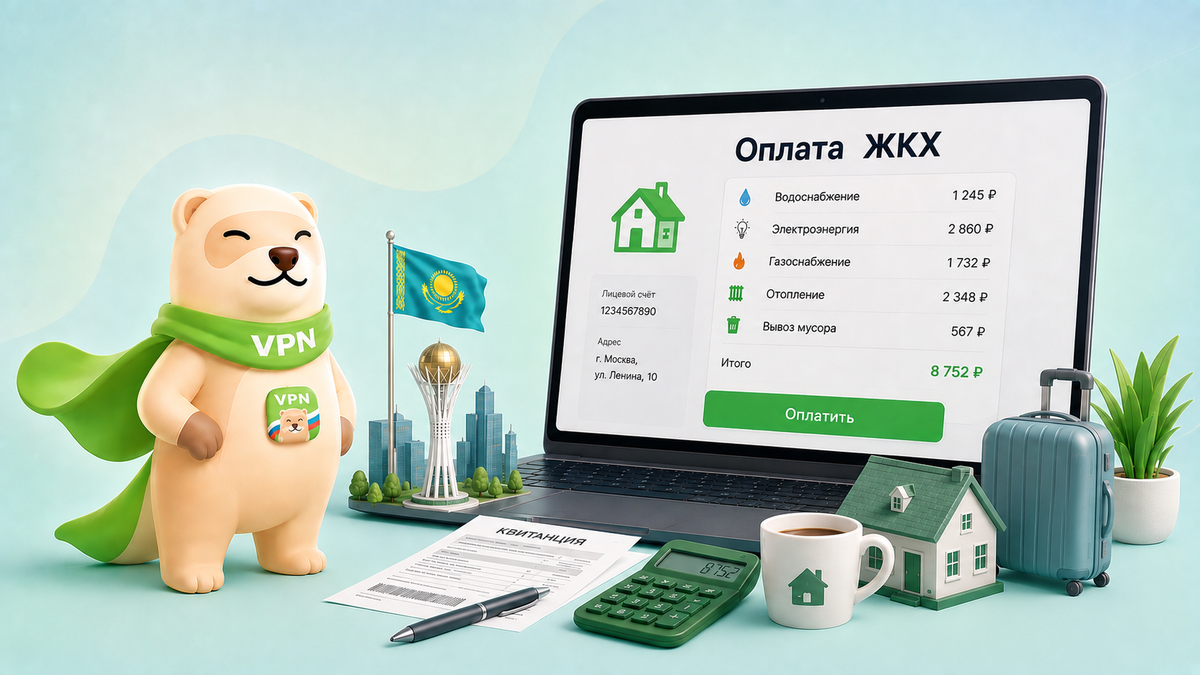 Как оплачивать счета за российские коммунальные услуги из Казахстана в 2026 году 🇰🇿