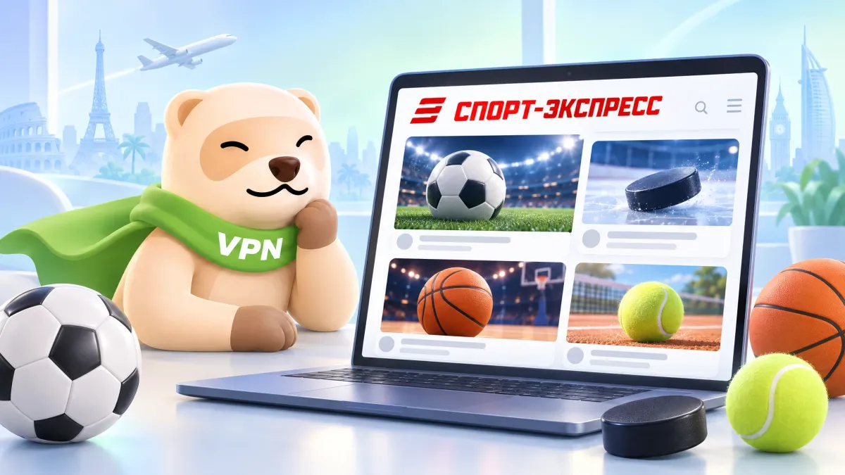 «Спорт-Экспресс» за границей: как открыть сайт в 2026 году
