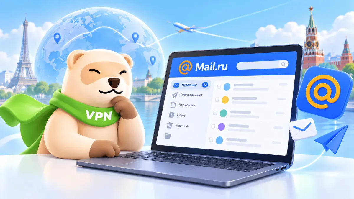 Mail.ru за границей в 2026 году: как открыть почту