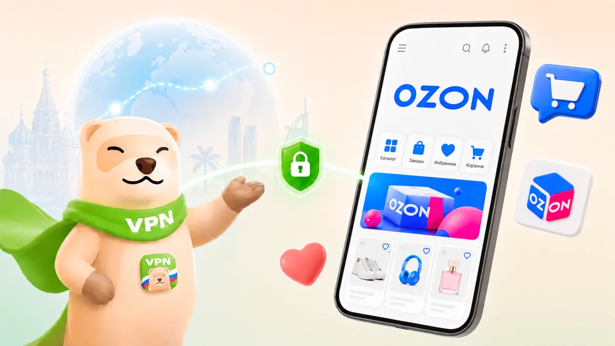 Как пользоваться Ozon за границей в 2026 году