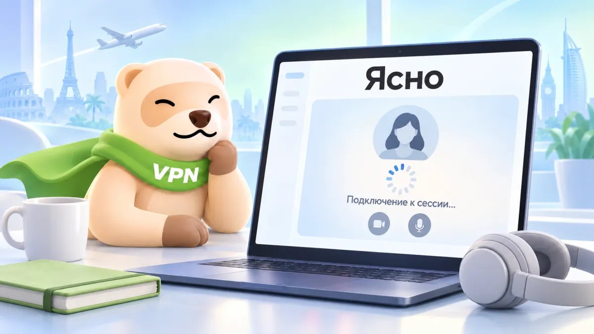 «Ясно» не открывается за границей в 2026 году: что делать, если не открывается сессия