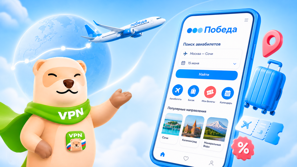 Как зайти на сайт Победы за границей в 2026 году: что делать, если сайт или приложение не открывается ✈️