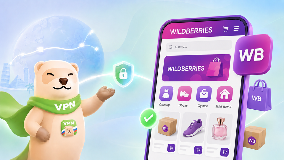Wildberries за границей в 2026 году: почему пишет "отключите VPN" и что с этим делать