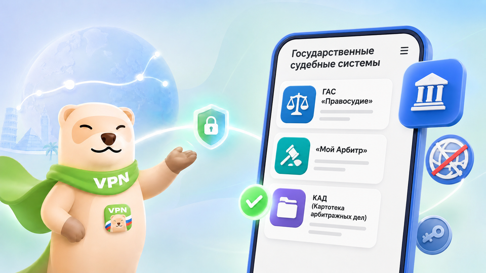 ГАС «Правосудие», «Мой Арбитр» и КАД за границей в 2026 году: почему не открывается и как получить доступ