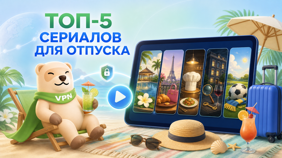 5 сериалов, которые стоит посмотреть в отпуске в 2026 году