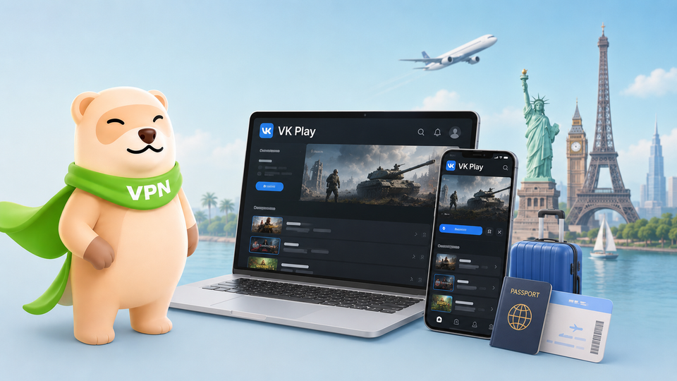 VK Play не работает за границей в 2026 году: что делать и как восстановить доступ