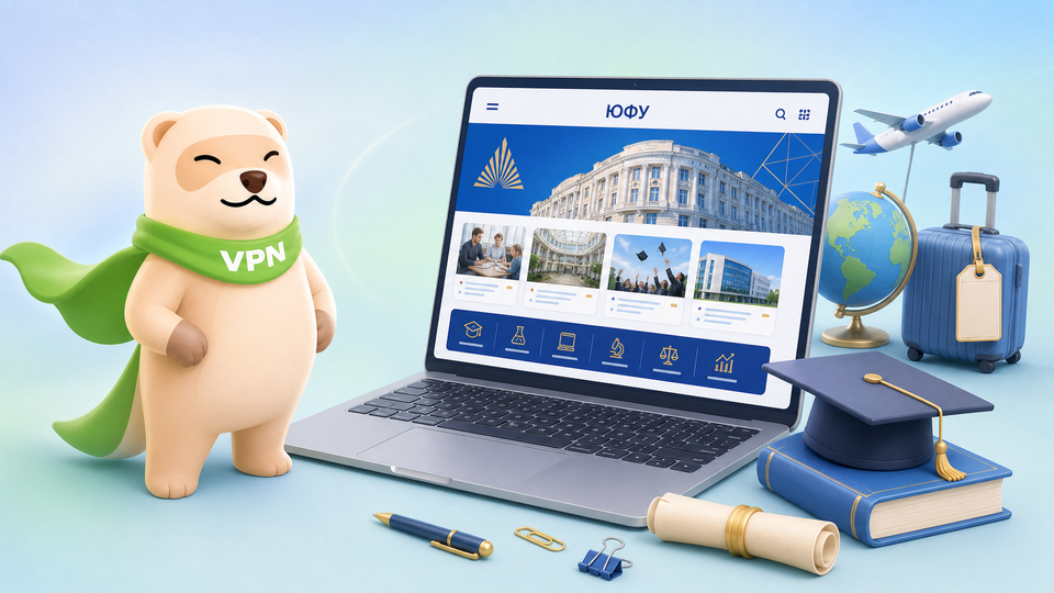 Как зайти на сайт ЮФУ за границей в 2026 году